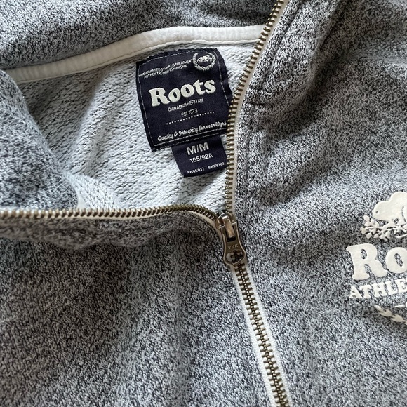 roots canada zip up logo sweatshirt - Picture 12 of 16